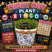 06/25/2026 6 pm $35 Thursday Plant Bingo