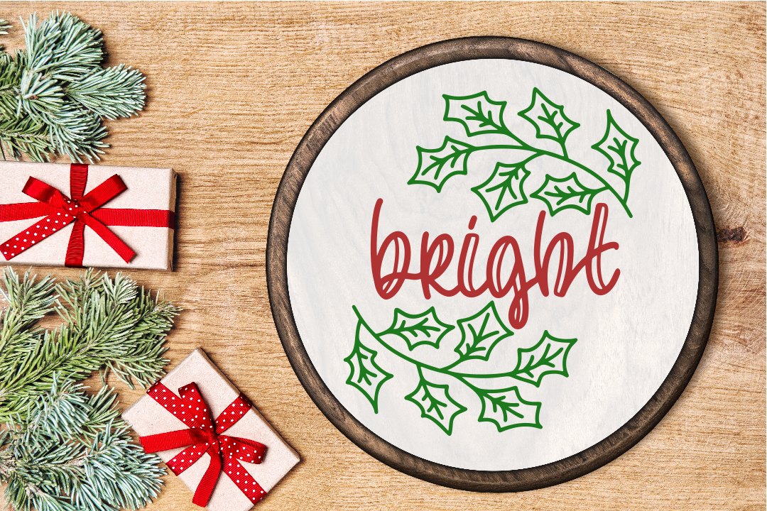 CHRISTMAS FRAMED 14" ROUNDS