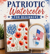06/24/2026 6 pm Patriotic Watercolor