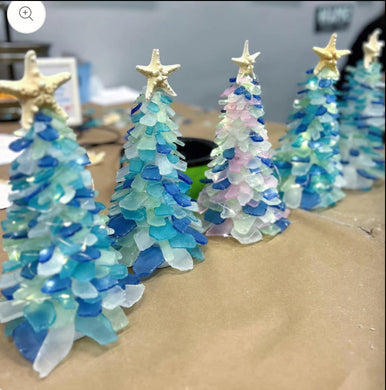11/07/2026 10 am Sea Glass & Grinchmas Trees
